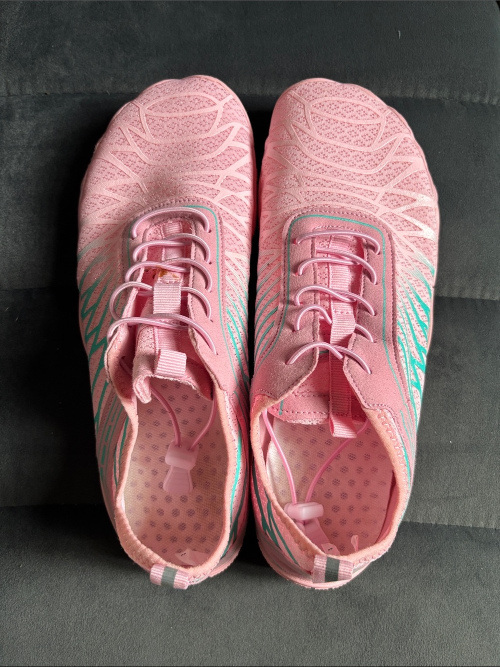 Barefoot 👟 Pink-a Lightweight Athletic Slip-On Sneakers